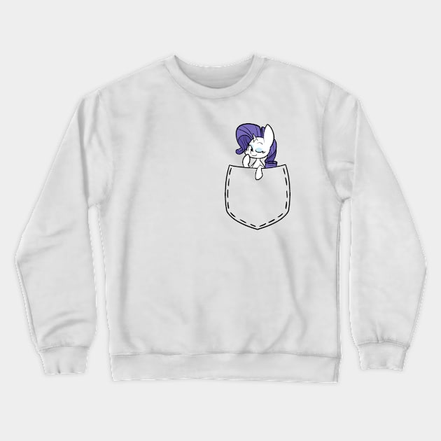 Rarity in a Pocket Crewneck Sweatshirt by typhwosion